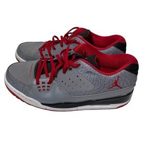 Nike Air Jordan Flight Club Grey Patterned Sneakers